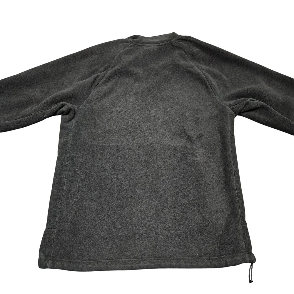North Face Fleece Jacket Mens M Black Full Zip Sherpa Lined Outdoor Gorpcore